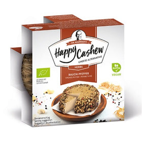 Happy Cashew Smoked Peppercorn Matured Cheese 100g
