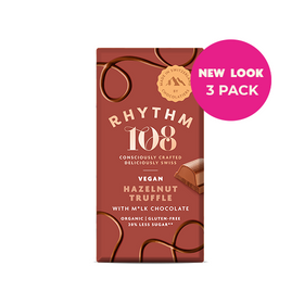 Rhythm 108 M’lk Chocolate Hazelnut Truffle Tablet 100g (3pk)
