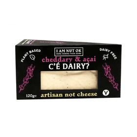 I Am Nut OK - C’è Dairy? (Cheddary & Açaí) Wedge 120g