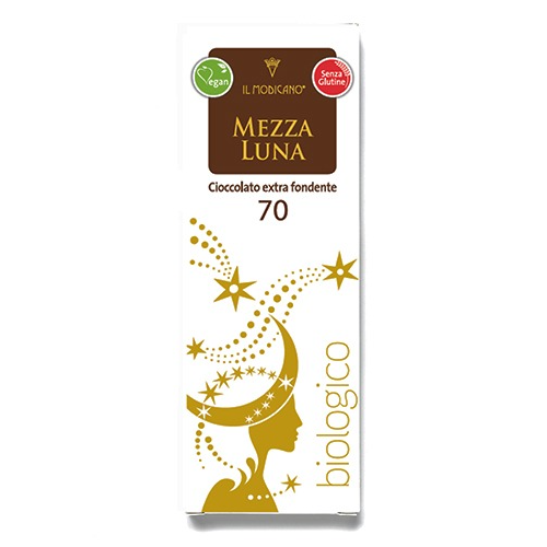 Il Modicano Mezza Luna (70%) Extra Dark Chocolate 60g
