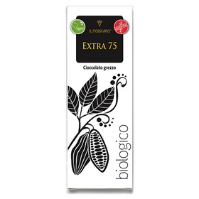 Il Modicano Extra Dark (75%) Rough Ground Chocolate 60g