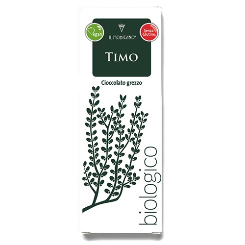 Il Modicano Thyme Flavour Rough Ground Chocolate 60g