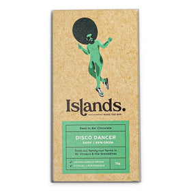 Islands Disco Dancer - 65% Dark Chocolate Bar (5pk)