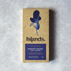 Islands Midnight Mover - 75% Dark Chocolate Bar (5pk)