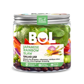 BOL Japanese Rainbow Slaw Salad Jar 300g
