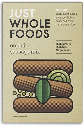 Just Wholefoods - Sausage Mix 125g