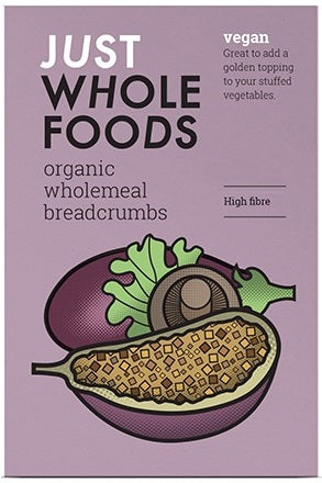 Just Wholefoods - Organic Wholemeal Breadcrumbs 175g