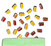 Just Wholefoods Jellies - Fruit Vegebears 70g