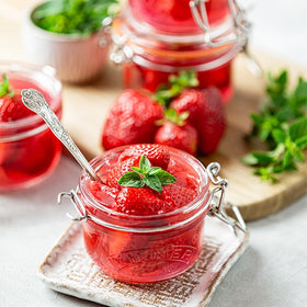 Just Wholefoods Jelly - Strawberry 85g