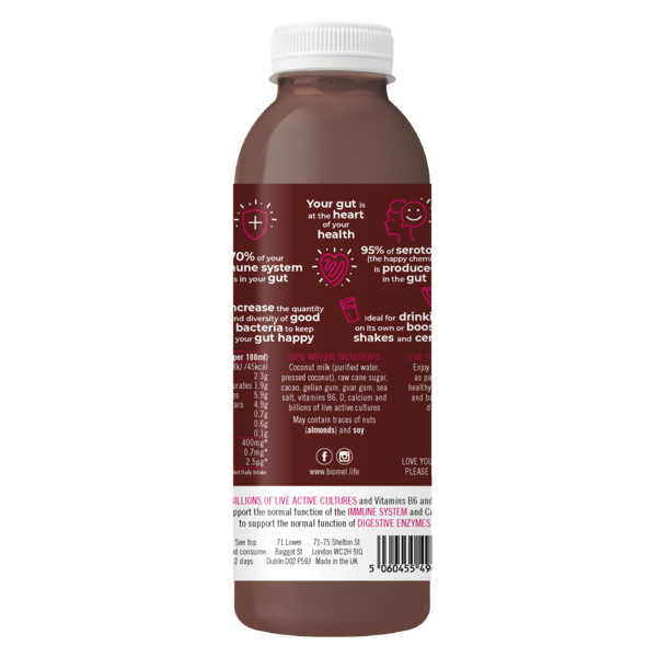 Biomel Belgian Dark Chocolate Probiotic Shots 125ml