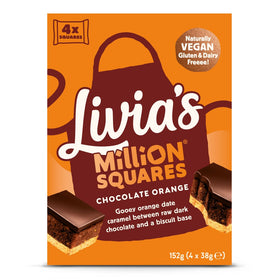 Livia's Chocolate Orange Million Squares - Multi Pack