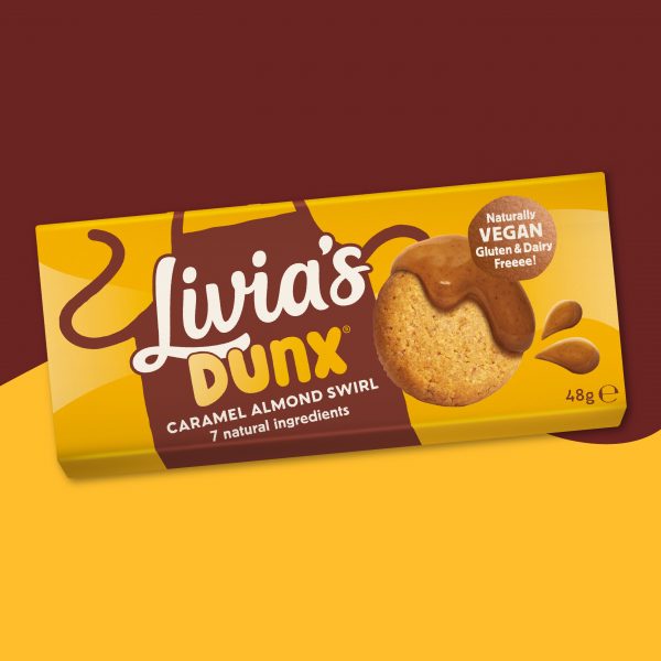Livia's Dunx - Caramel Almond Swirl (6pk)