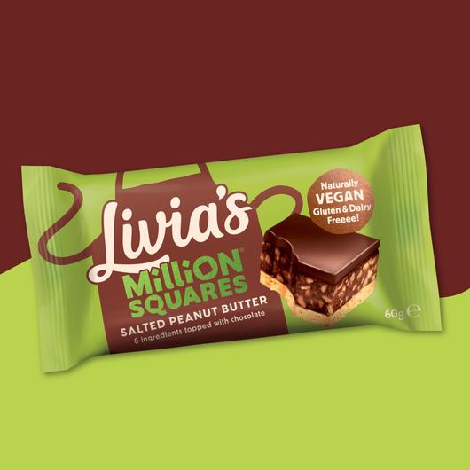 Livia's Salted Peanut Butter Million Squares (6pk)