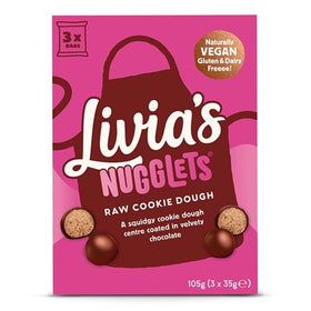 Livia's Raw Cookie Dough Nugglets - Multi Pack