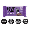 LoveRaw Just Chocolate M:Lk Choc Bar 30g (6pk)