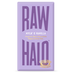 Raw Halo Vegan Mylk & Vanilla Chocolate Bar 35g