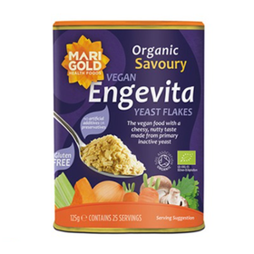 Marigold Organic Savoury Vegan Engevita Yeast Flakes 125g