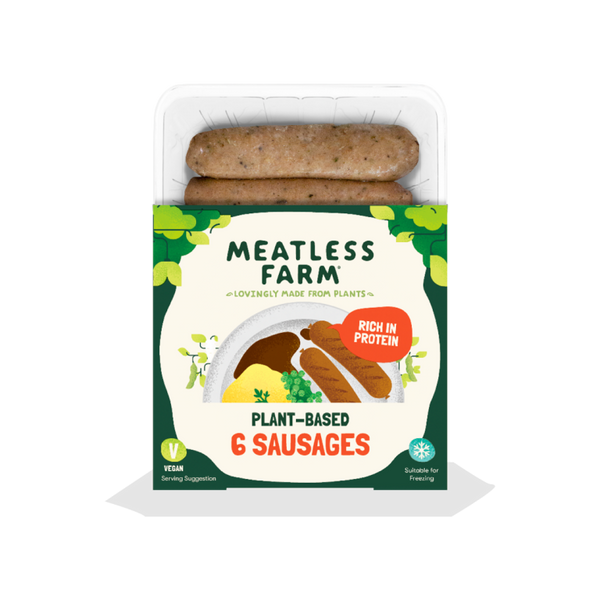The Meatless Farm Co - Meat Free Sausages 300g (6pk)