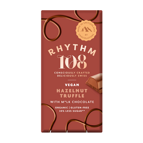 Rhythm 108 M’lk Chocolate Hazelnut Truffle 100g (9pk)