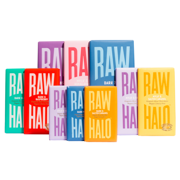 Raw Halo Vegan Chocolate Gift Collection (10 Bars)