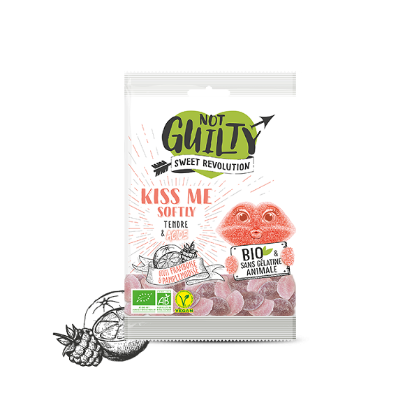 Not Guilty Kiss Me Softly Vegan Sweets 100g