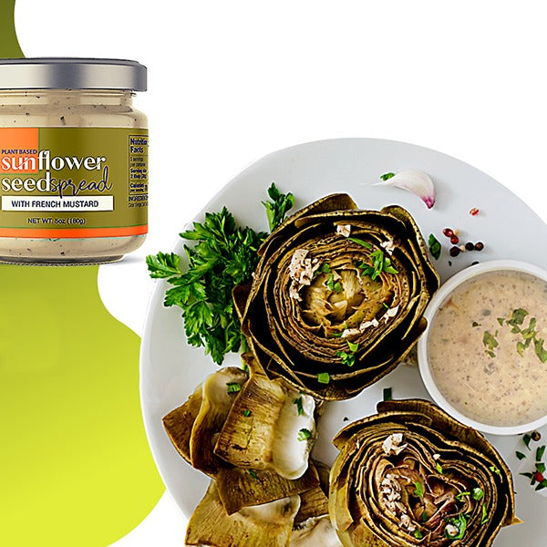 Namaste Vegan Sunflower Seed Spread With French Mustard 160g