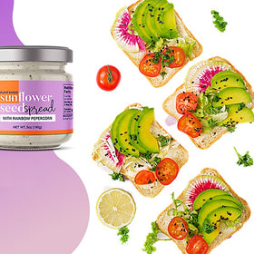 Namaste Vegan Sunflower Seed Spread With Rainbow Peppercorn 160g