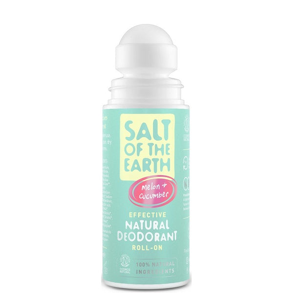 Salt Of The Earth - Melon & Cucumber Natural Deodorant Roll On 75ml