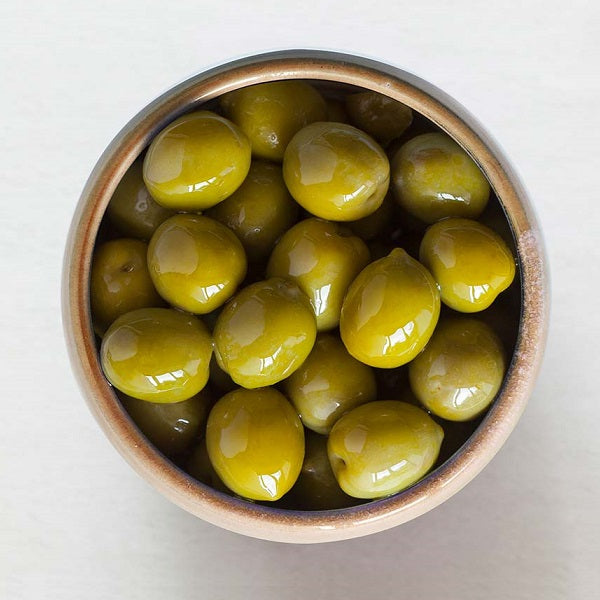 Real Olive Co. Organic Nocellara Del Belice Olives Deli Pot 210g
