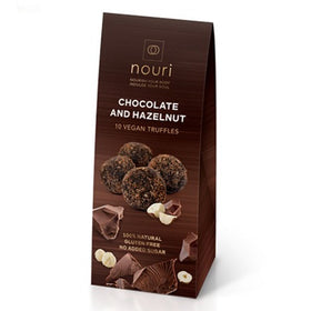 Nouri Chocolate & Hazelnut Truffles 100g
