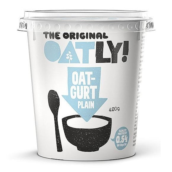 Oatly Oatgurt Plain Vegan Yogurt 400g