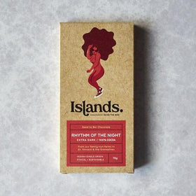 Islands Rhythm Of The Night - 100% Dark Chocolate Bar (5pk)