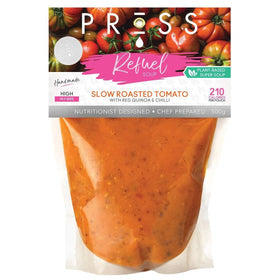 PRESS - Refuel Creamy Roast Tomato & Red Quinoa Soup