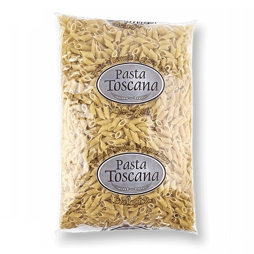 Pasta Toscana - Organic Mezze Penne Rigate 3kg