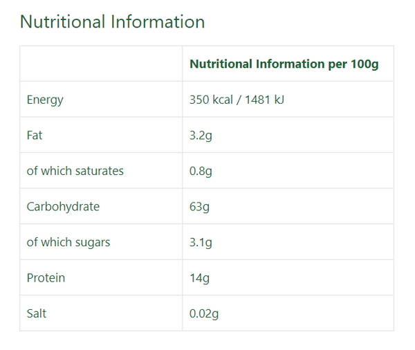Pasta Toscana - Whole Wheat Omega-3 Spaghetti 500g