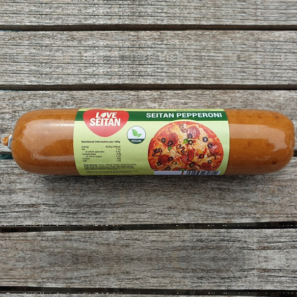 LoveSeitan Seitan Pepperoni Log 275g