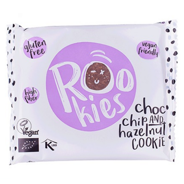 Rookies Choc Chip & Hazelnut Cookie 40g