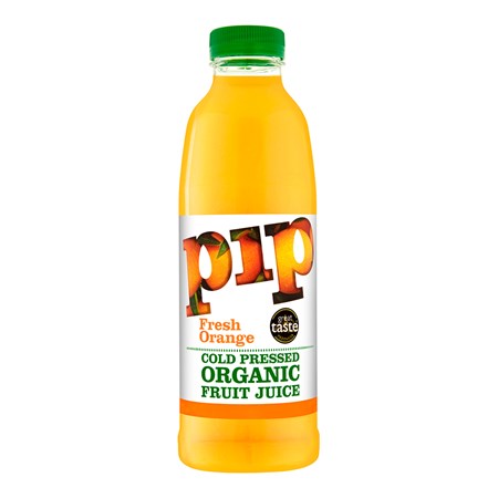 Pip Organic Cold Pressed Fresh Orange Juice 750ml