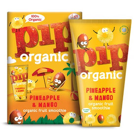 Pip Organic Kids Pineapple & Mango Smoothie 180ml (6pk)