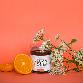 Plant Based Artisan Orange Blossom Infused Vegan Honea 190ml