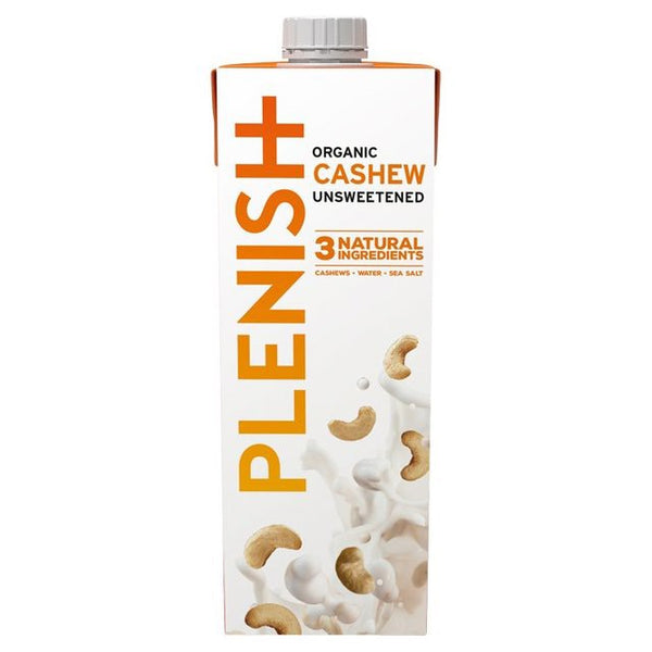 Plenish Unsweetened Cashew Fortified Chilled M*Lk 1Ltr (2pk)