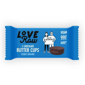 LoveRaw Chocolate Peanut Brownie Butter Cups