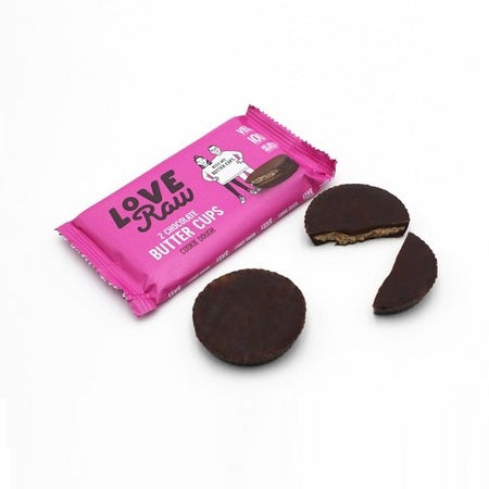 LoveRaw Chocolate Cookie Dough Butter Cups 34g (6pk)
