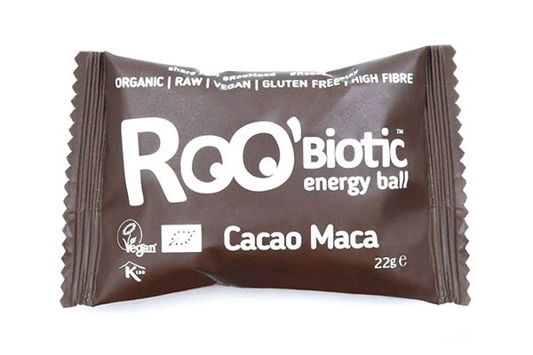 RooBar Roobiotic Cacao & Maca Energy Ball