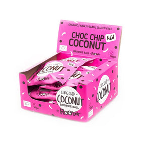 RooBar Brownie Ball - Choc Chip Coconut