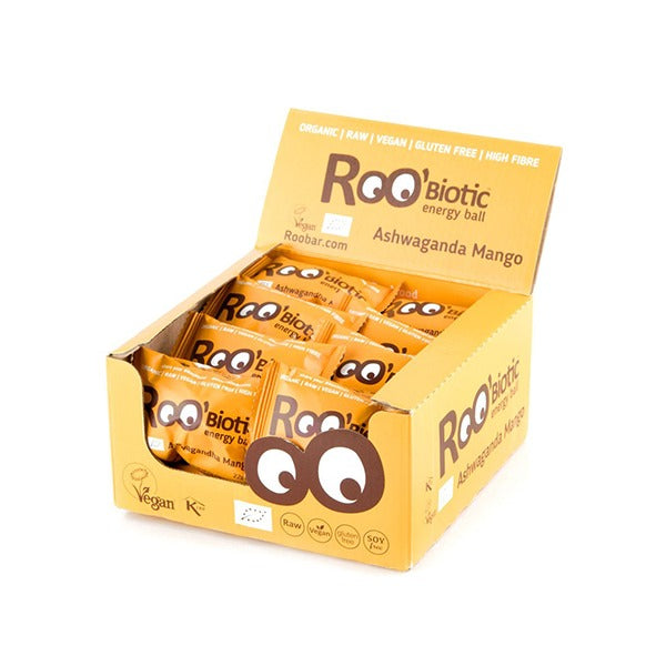 RooBar Roobiotic Ashwagandha & Mango Energy Ball