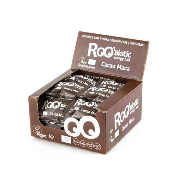 RooBar Roobiotic Cacao & Maca Energy Ball