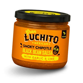 Gran Luchito Mexican Chipotle Black Bean Salsa 300g