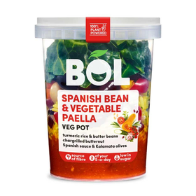 BOL Spanish Bean & Vegetable Paella Veg Pot 345g