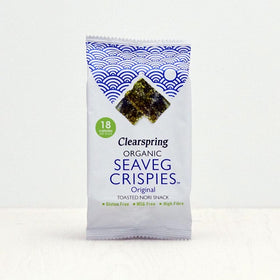 Clearspring Organic Seaveg Crispies - Original (Crispy Seaweed Thins) 4g